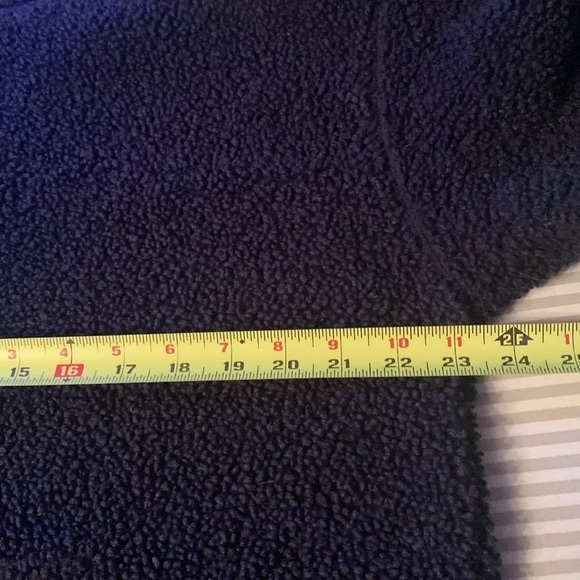 Old Navy Dark Blue Teddy Sweater Size M - Picture 9 of 10